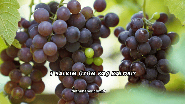1 Salkım Üzüm Kaç Kalori?