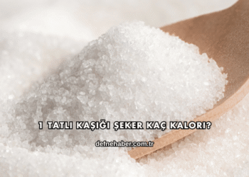 1 Tatlı Kaşığı Şeker Kaç Kalori?