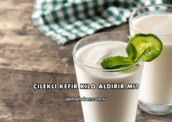 Çilekli Kefir Kilo Aldırır mı?