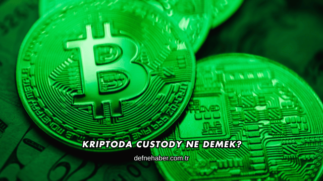 Kriptoda Custody Ne Demek?