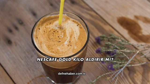 Nescafe Gold Kilo Aldırır mı?