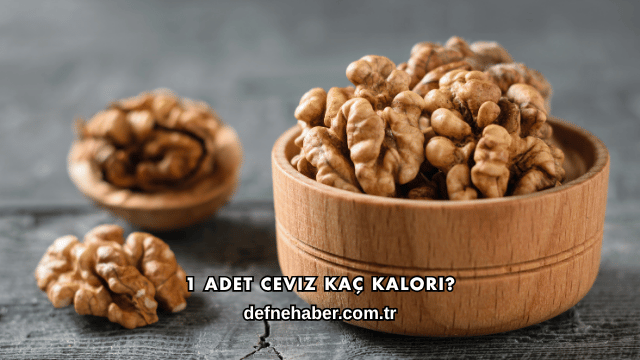 1 Adet Ceviz Kaç Kalori?
