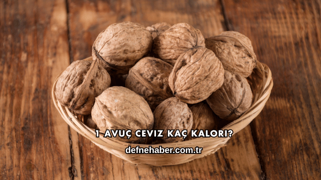 1 Avuç Ceviz Kaç Kalori?