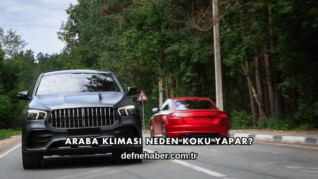 Araba Kliması Neden Koku Yapar?