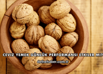 Ceviz Yemek Günlük Performansı Etkiler mi?